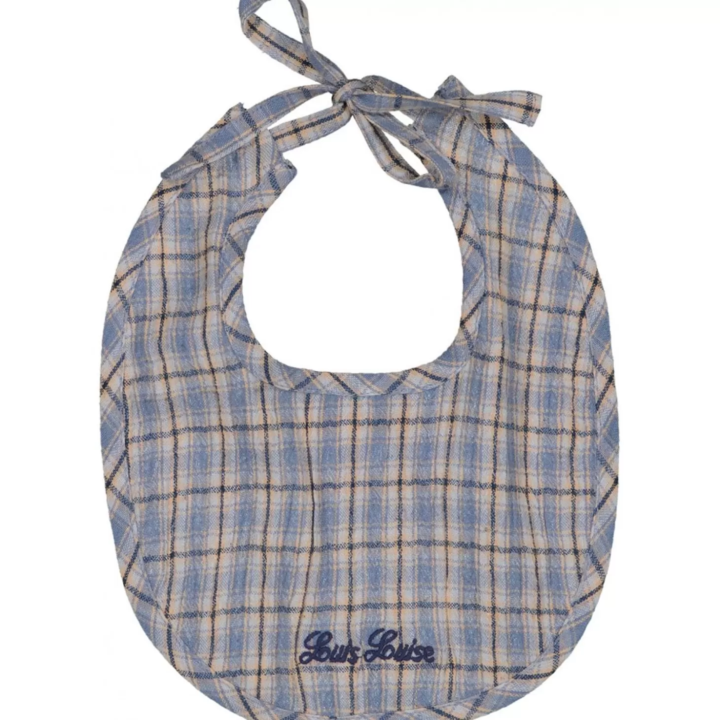 Accessoires En Speelgoed | LOUIS LOUISE Bib Bulle Katoenen Crepe Tartan