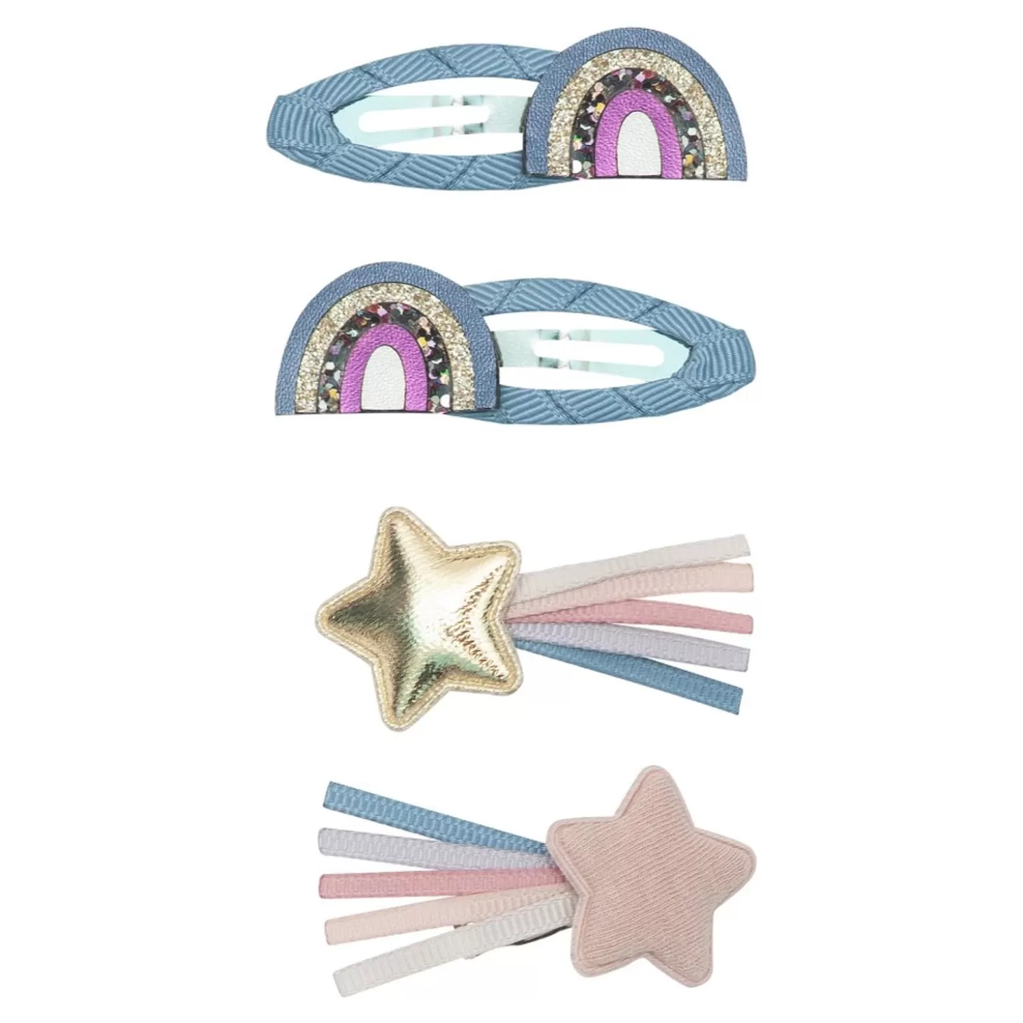 Accessoires | LOUIS LOUISE Haarspeldjes Clic Star Rainbow