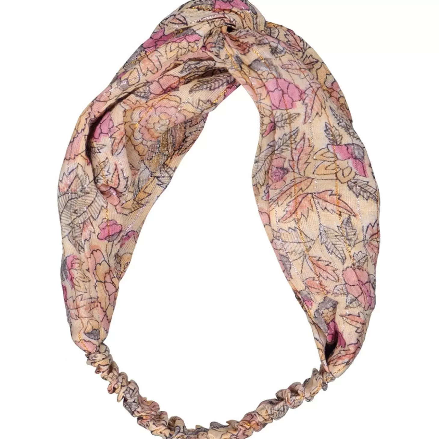 Accessoires | LOUIS LOUISE Hoofdband Francesca Stripe Lurex Indian Flower