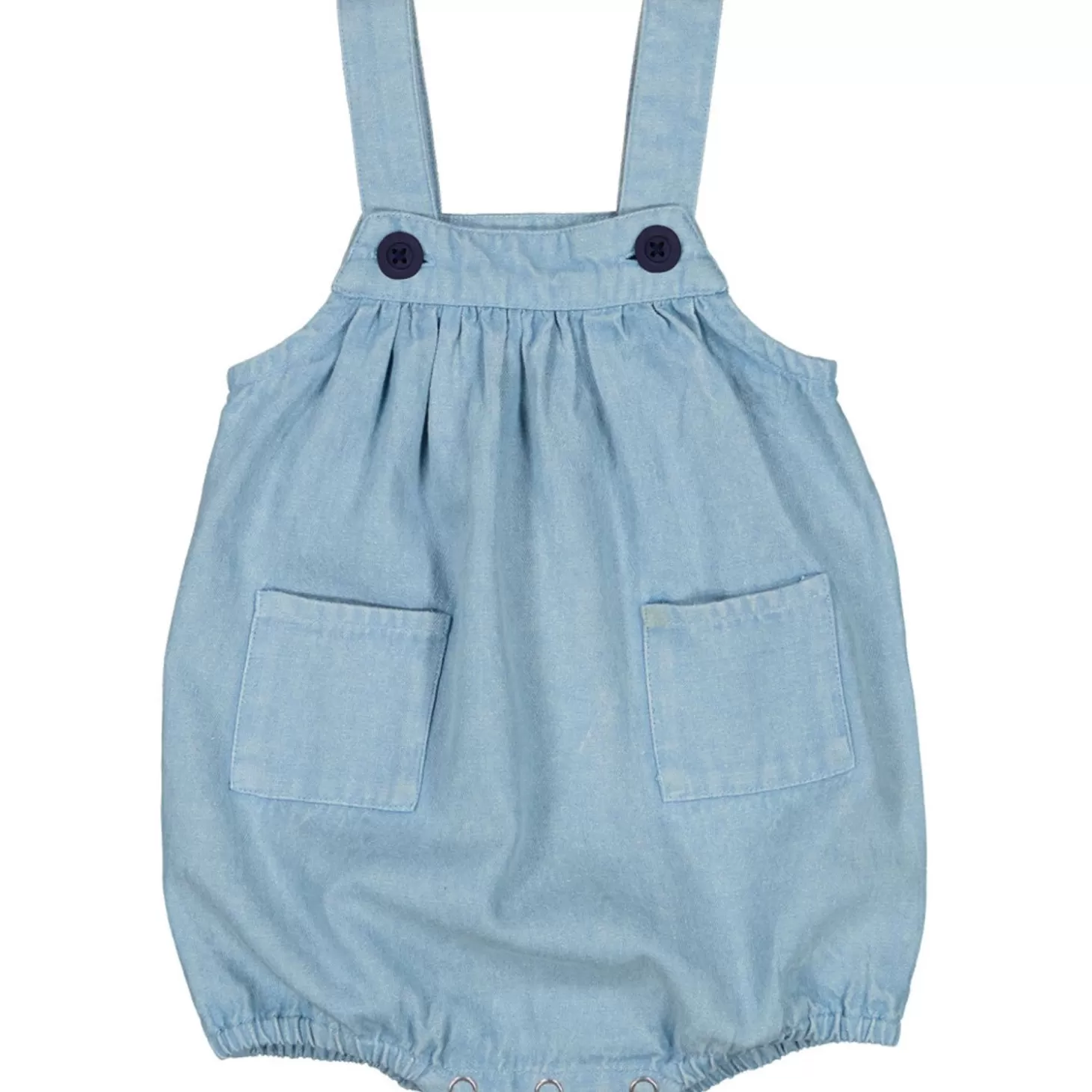 Jurken, Overalls, Pyjama'S | LOUIS LOUISE Kortom Aurelien Chambray