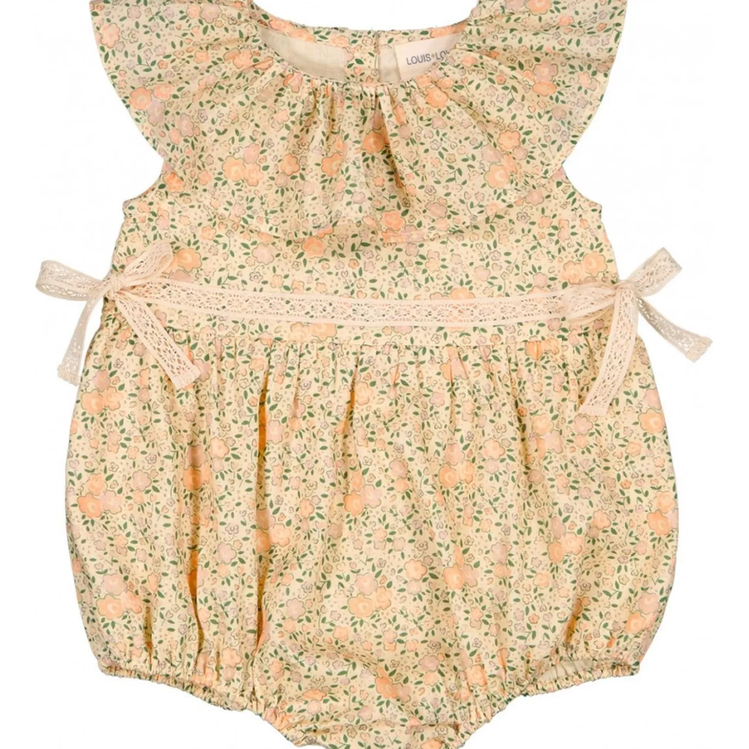 Jurken, Overalls, Pyjama'S | LOUIS LOUISE Overall Enchantee Katoenen Sluier Romantische Bloem