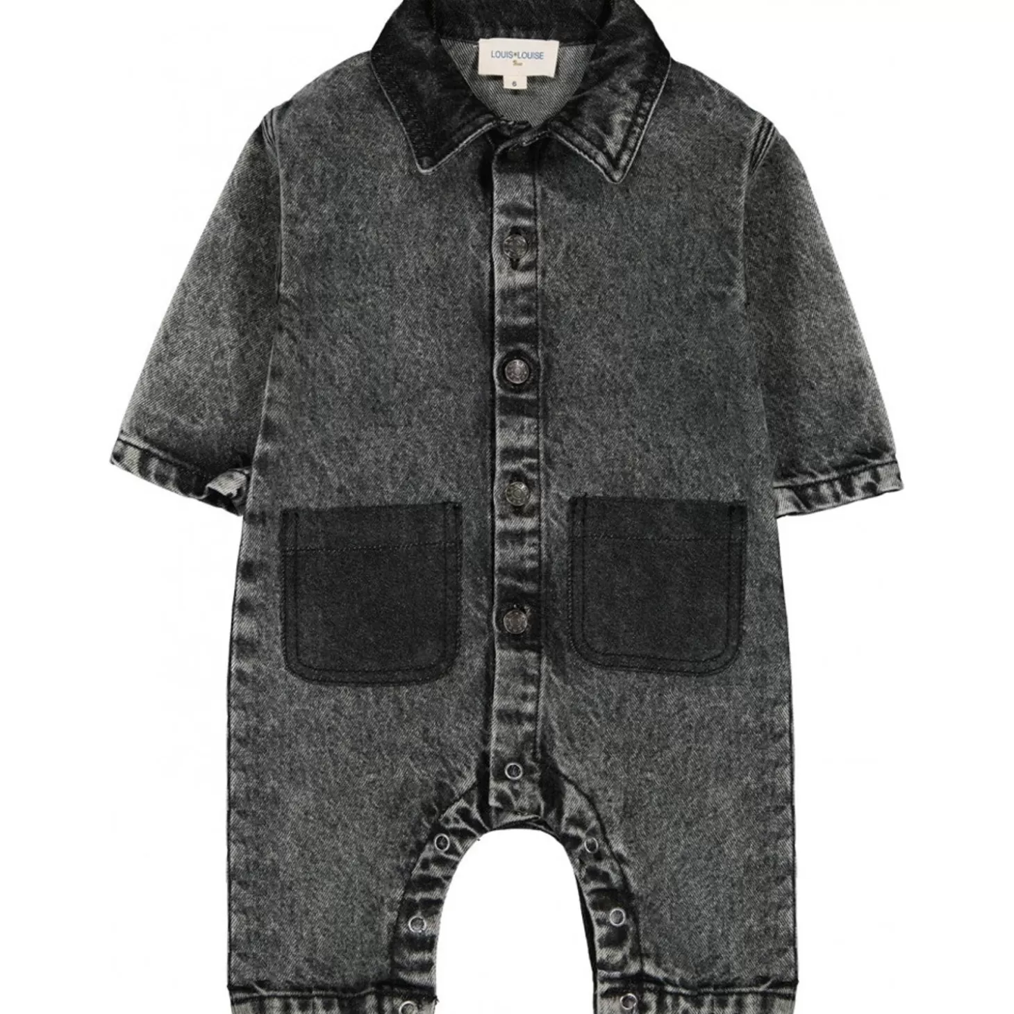 Jurken, Overalls, Pyjama'S | LOUIS LOUISE Overall Van Arbeidersgewassen Denim