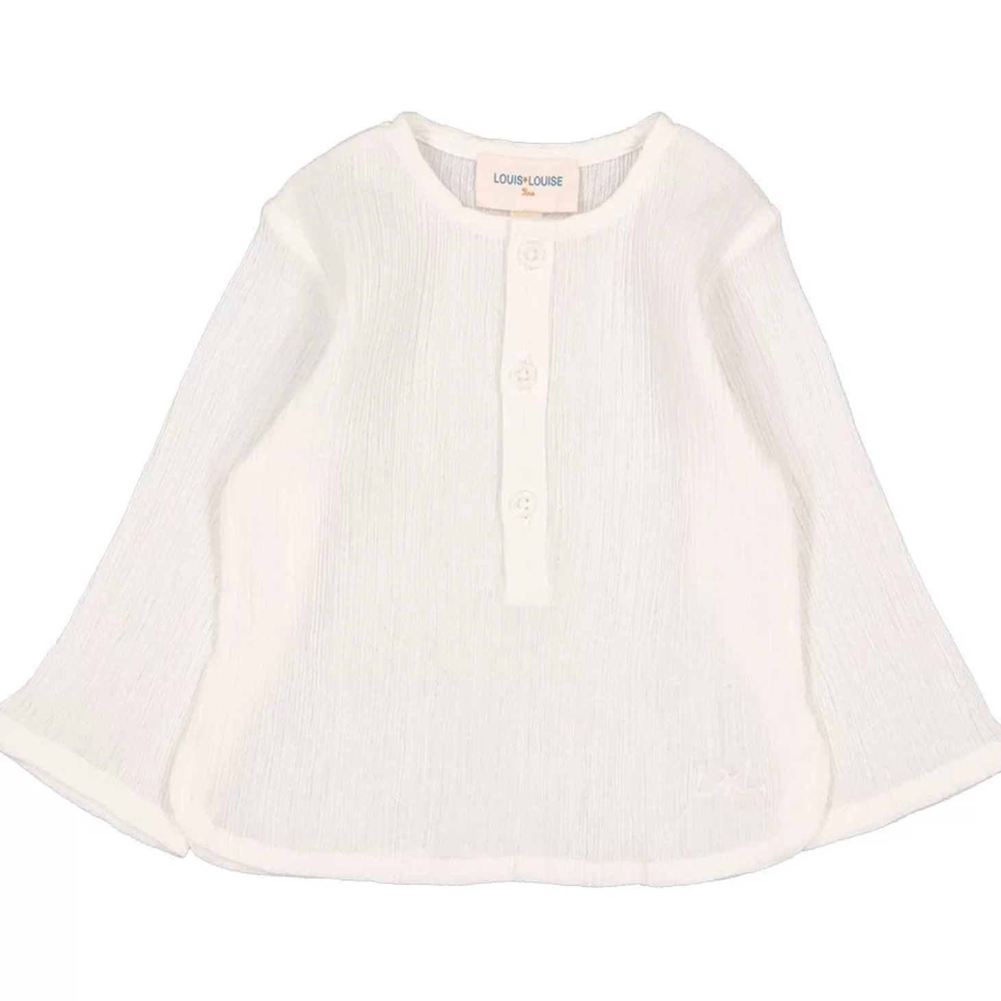 Shirts, Tops Babyjongen | LOUIS LOUISE Overhemd Oncle Katoen Crepe