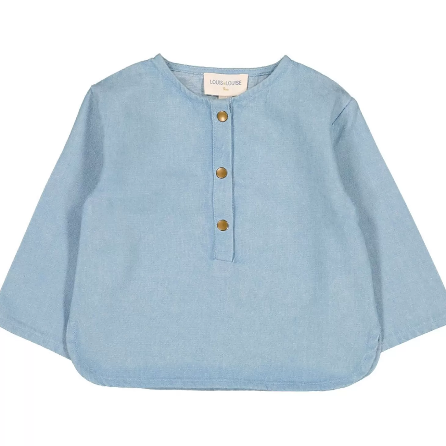 Shirts, Tops Babyjongen | LOUIS LOUISE Overhemd Oom Chambray