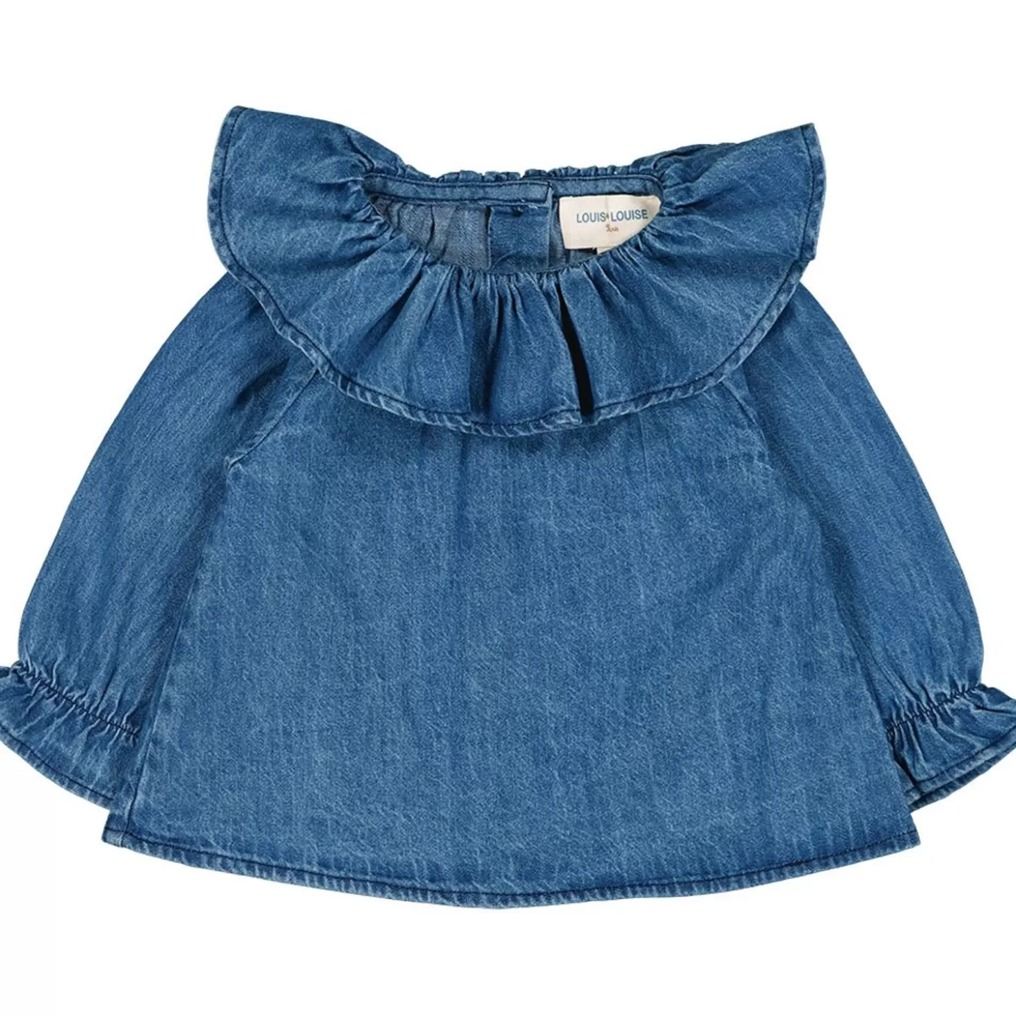 Blouses, Tops Babymeisjes | LOUIS LOUISE Tuniek Lilie Chambray