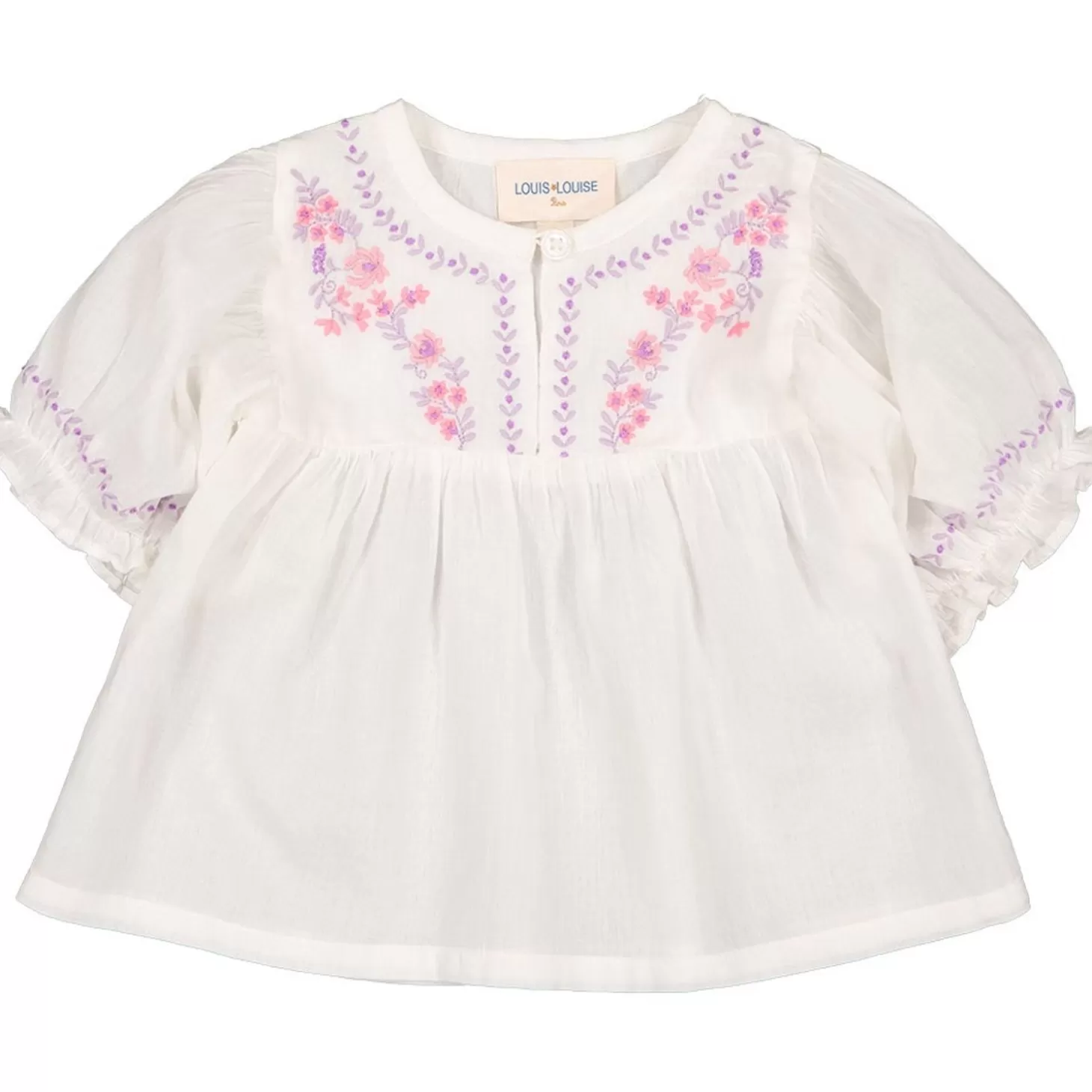 Blouses, Tops Babymeisjes | LOUIS LOUISE Tuniek Pooni Katoenen Sluier