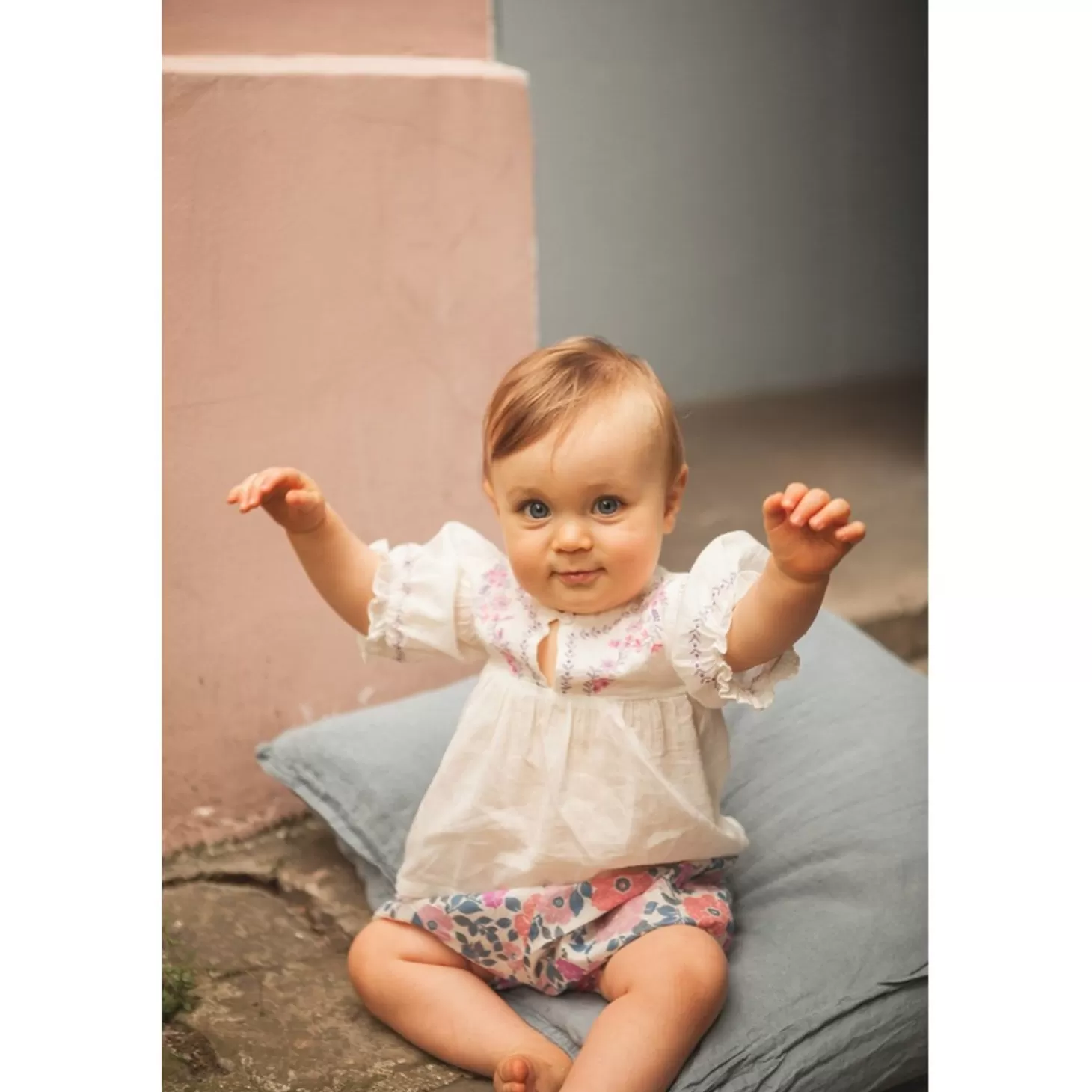 Blouses, Tops Babymeisjes | LOUIS LOUISE Tuniek Pooni Katoenen Sluier