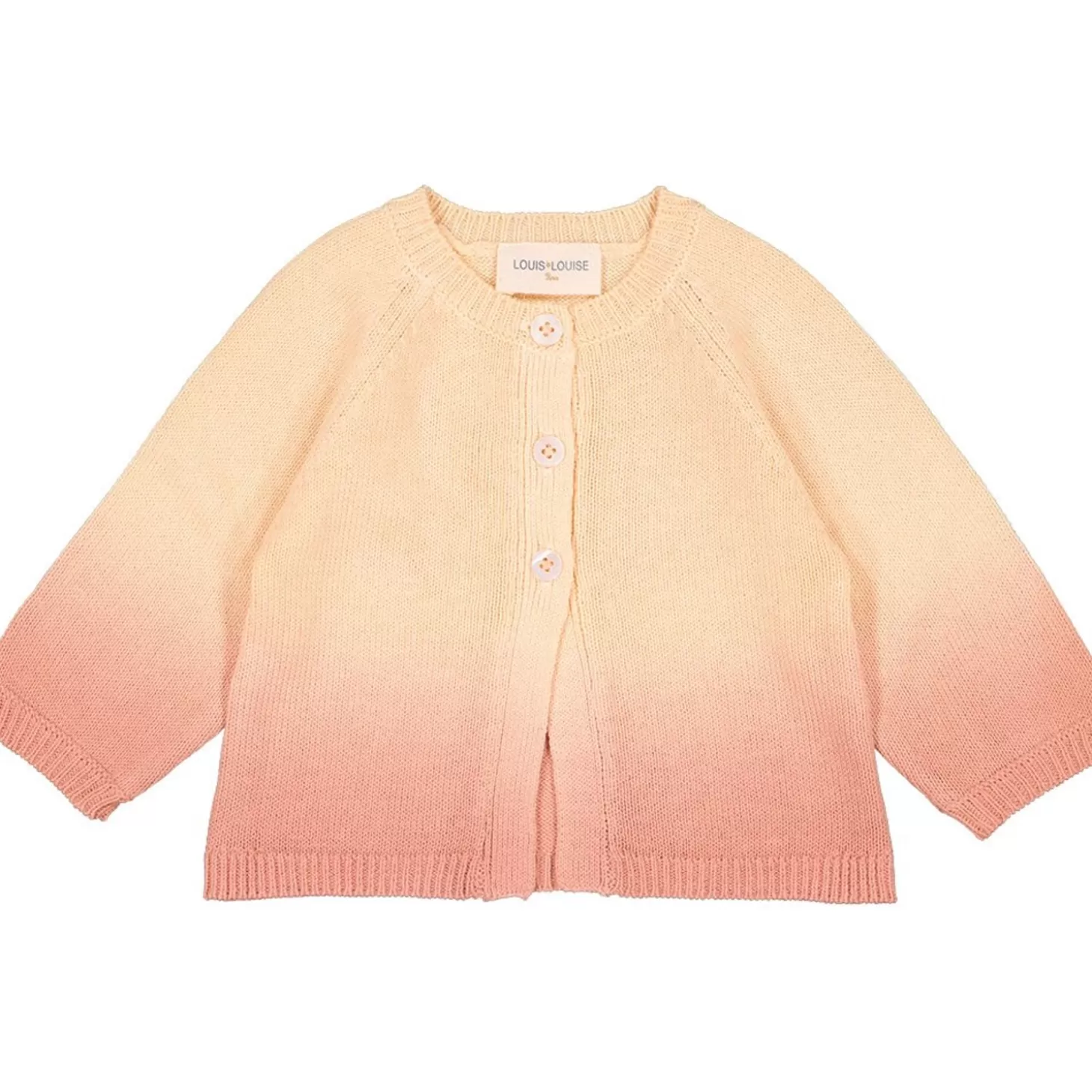 Vesten, Truien, Sweatshirts | LOUIS LOUISE Vest Gulsah Gebreid Katoen Dip-Dye